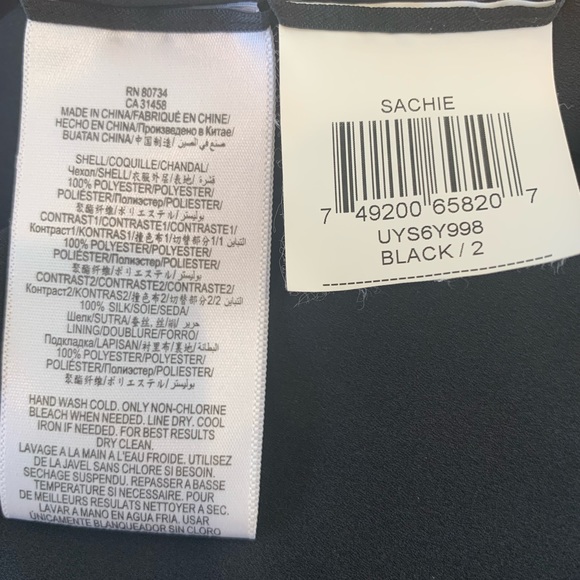 BCBG black Sachie Evening Gown - Picture 8 of 14